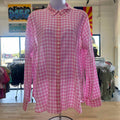 J Crew Size 14 Pink Preloved Button Down LS