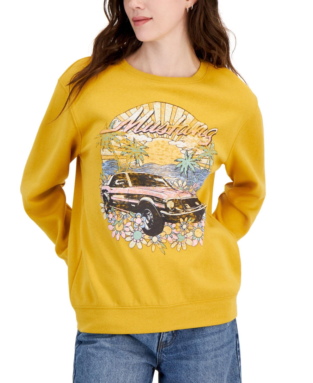 Love Tribe Size XS Yellow Sweater
