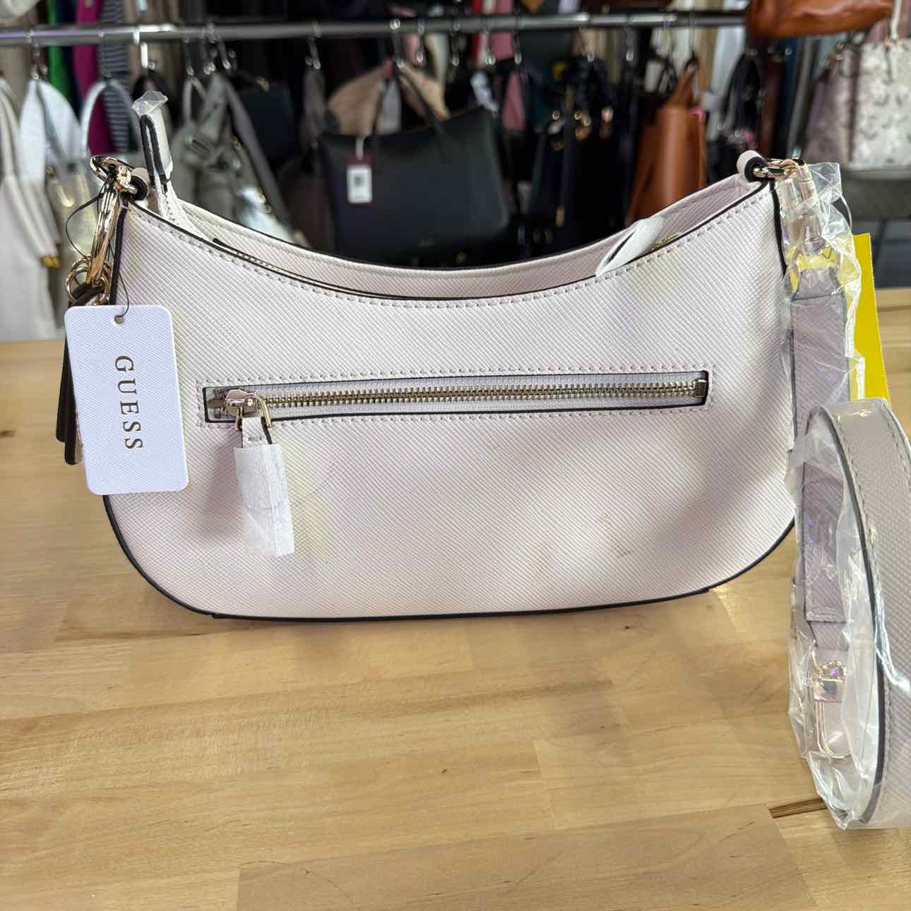 Guess Off White Handbag