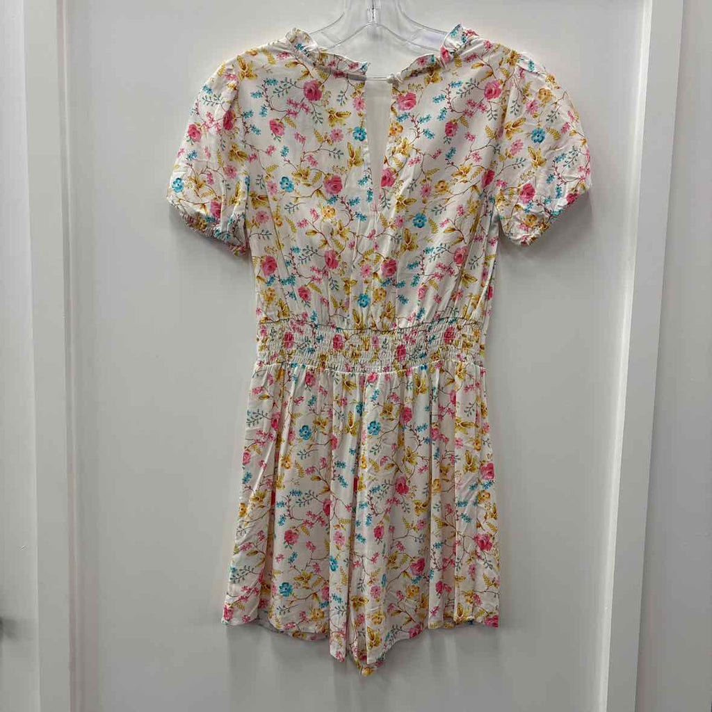 BEPOP Size XS White Romper