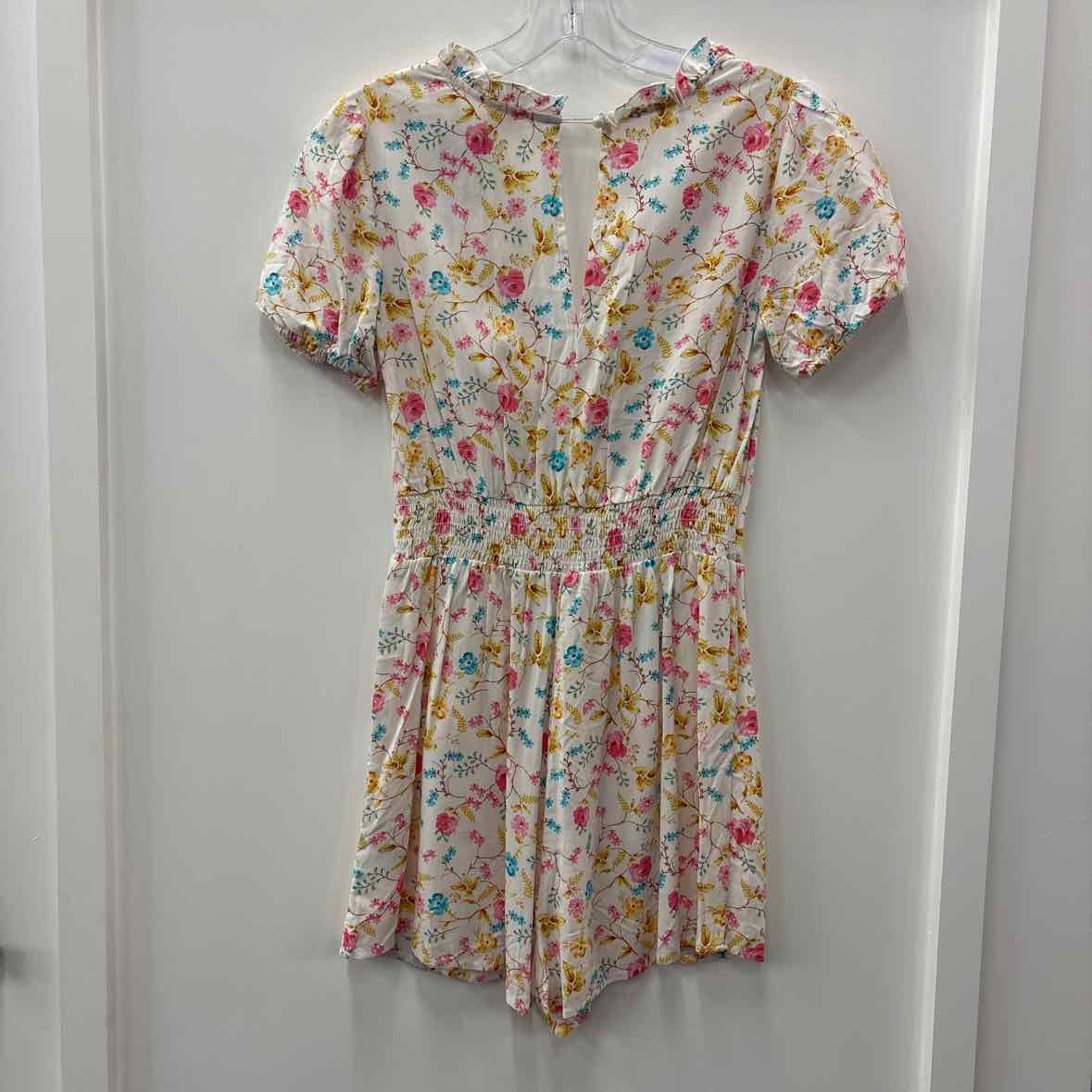 BEPOP Size XS White Romper