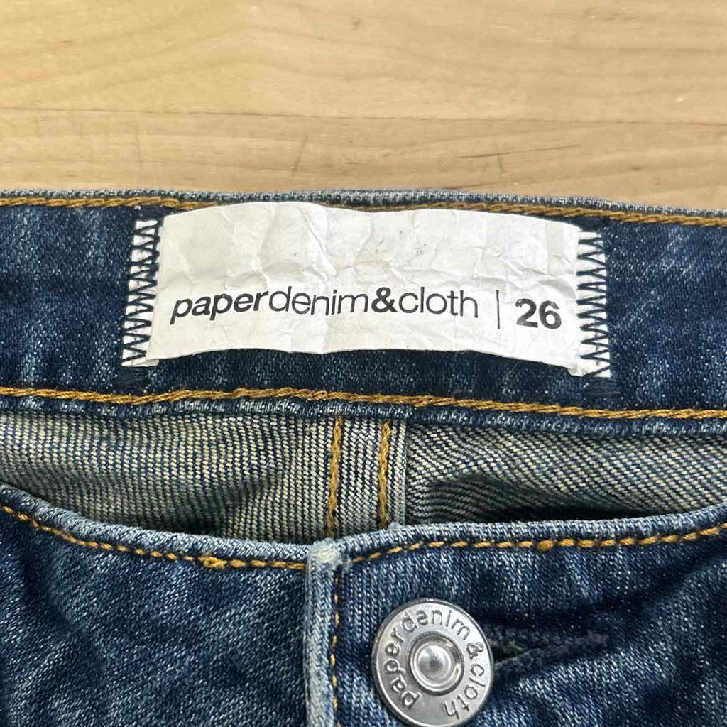 PaperDenim&Cloth Size 26 Blue Denim Preloved Jeans
