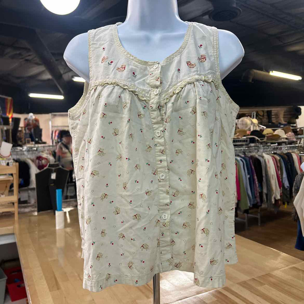 secret treasures Size M Off White Preloved 2 pc Dress Set