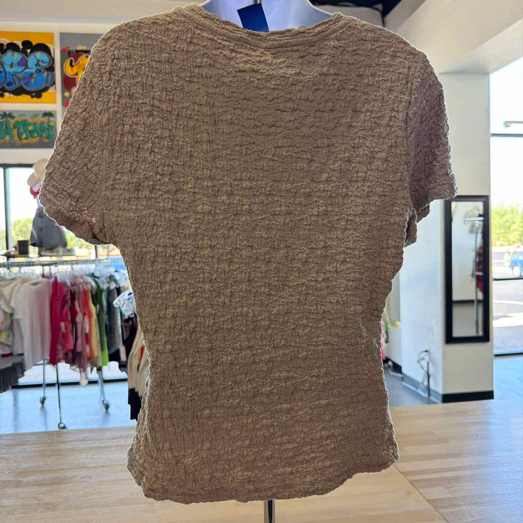 DKNY Size XL Tan Preloved Shirt