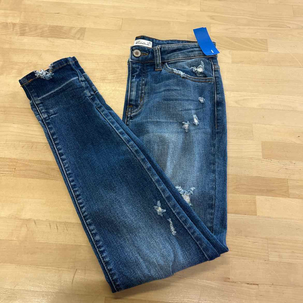 KanCan Size 26 Blue Denim New Jeans
