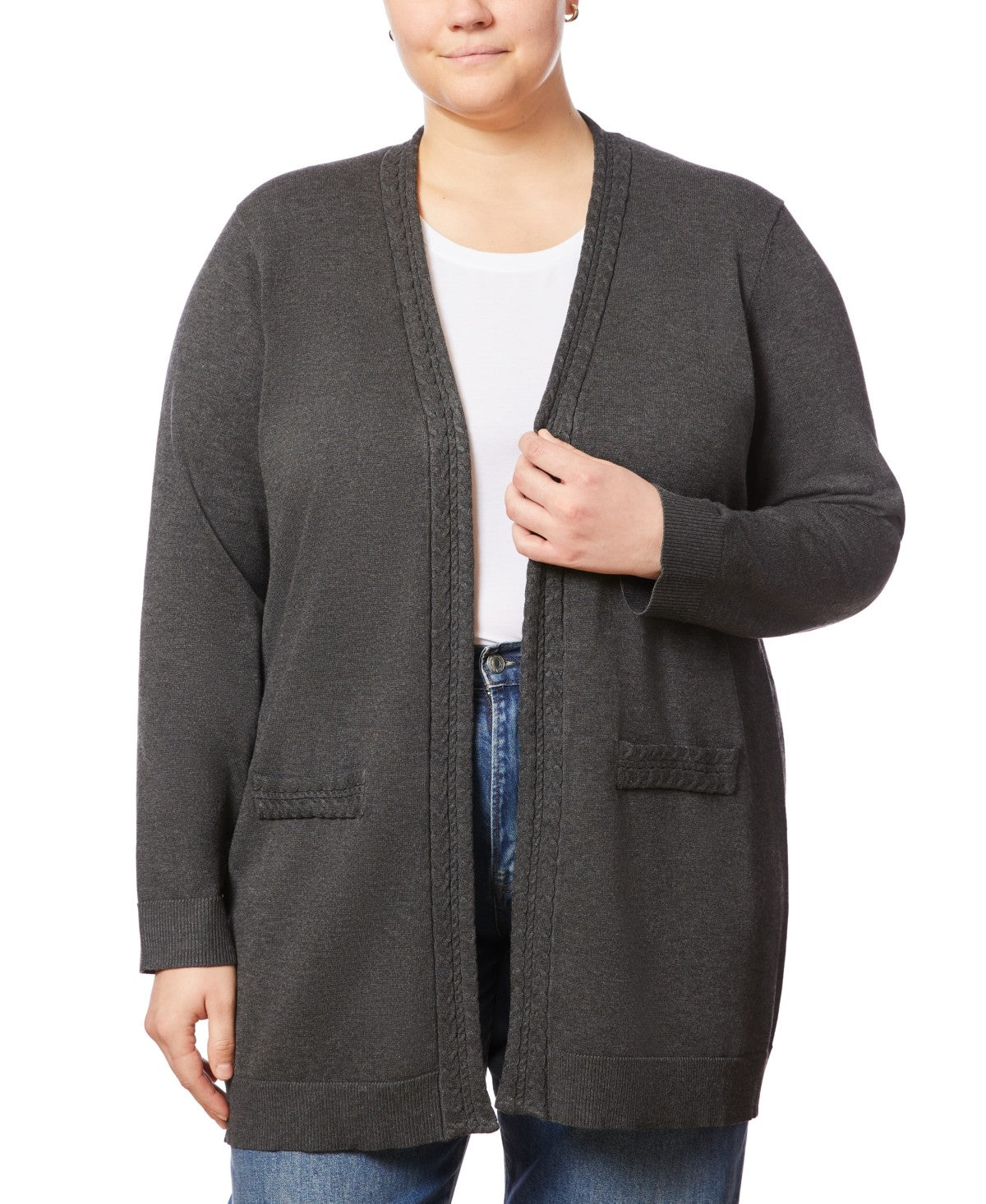 Melissa Paige Size 2X Gray New Sweater
