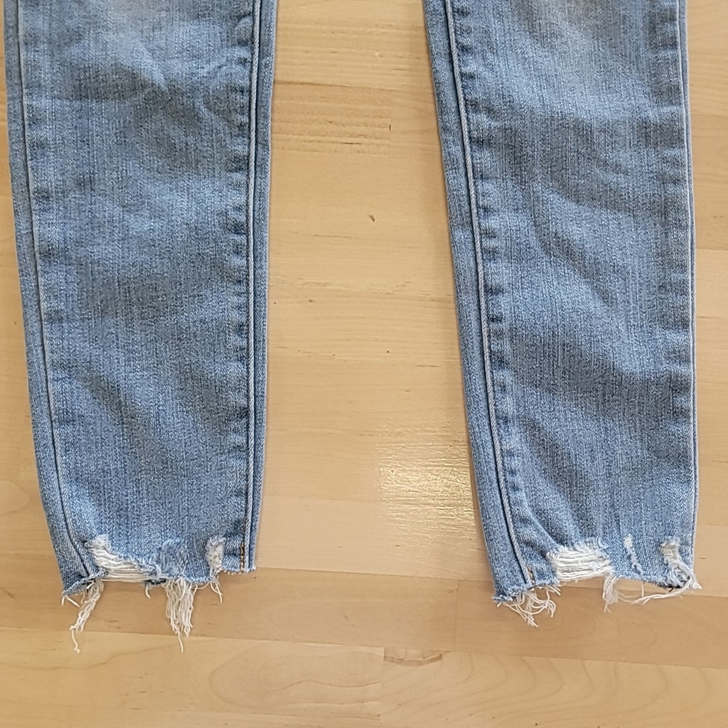 Levi's Size 24 721-High Rise Skinny-Jeans Medium Blue