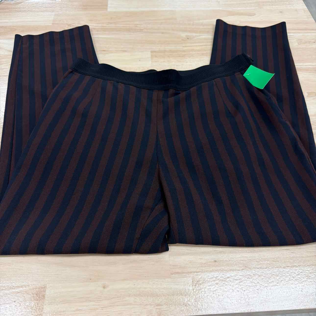 H&M Size 6 Black Brown Pants