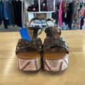 CafeNoir Size 7.5 (38) Brown Preloved Sandals