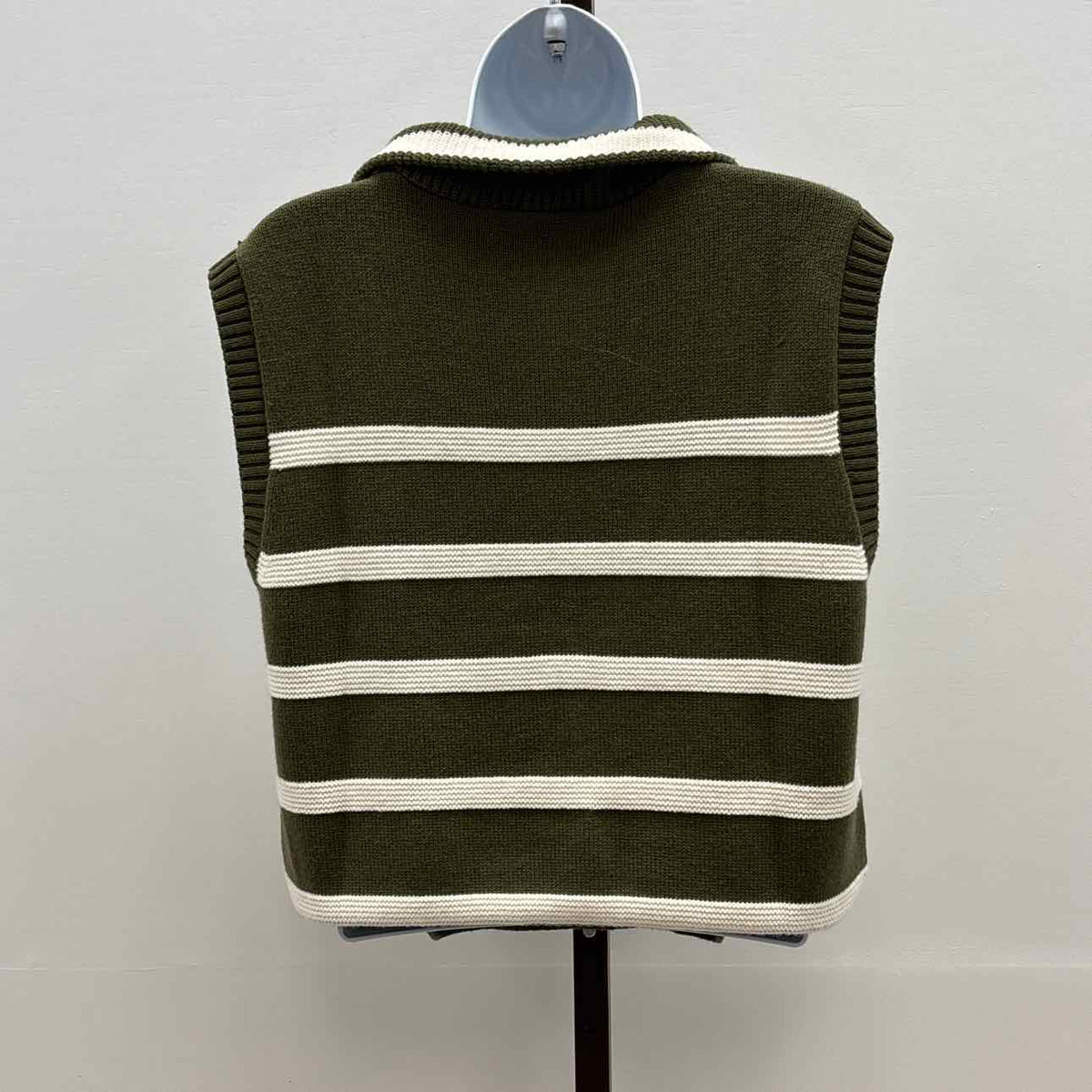 Talbots Size S Green Preloved Vest