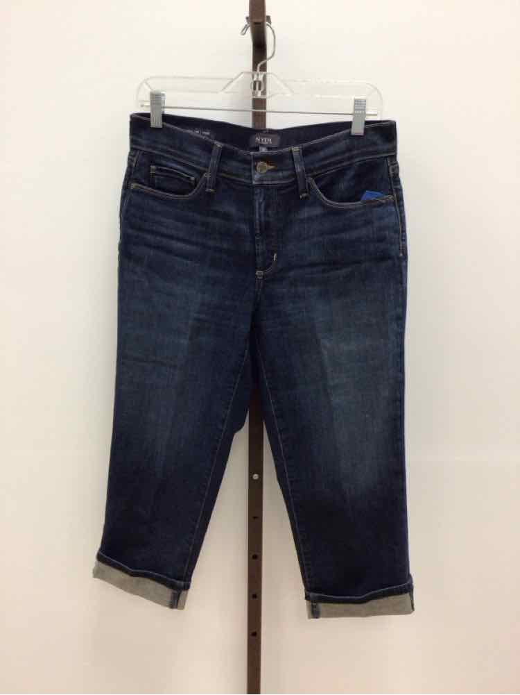 NYDJ Size 8 Blue Preloved Capris