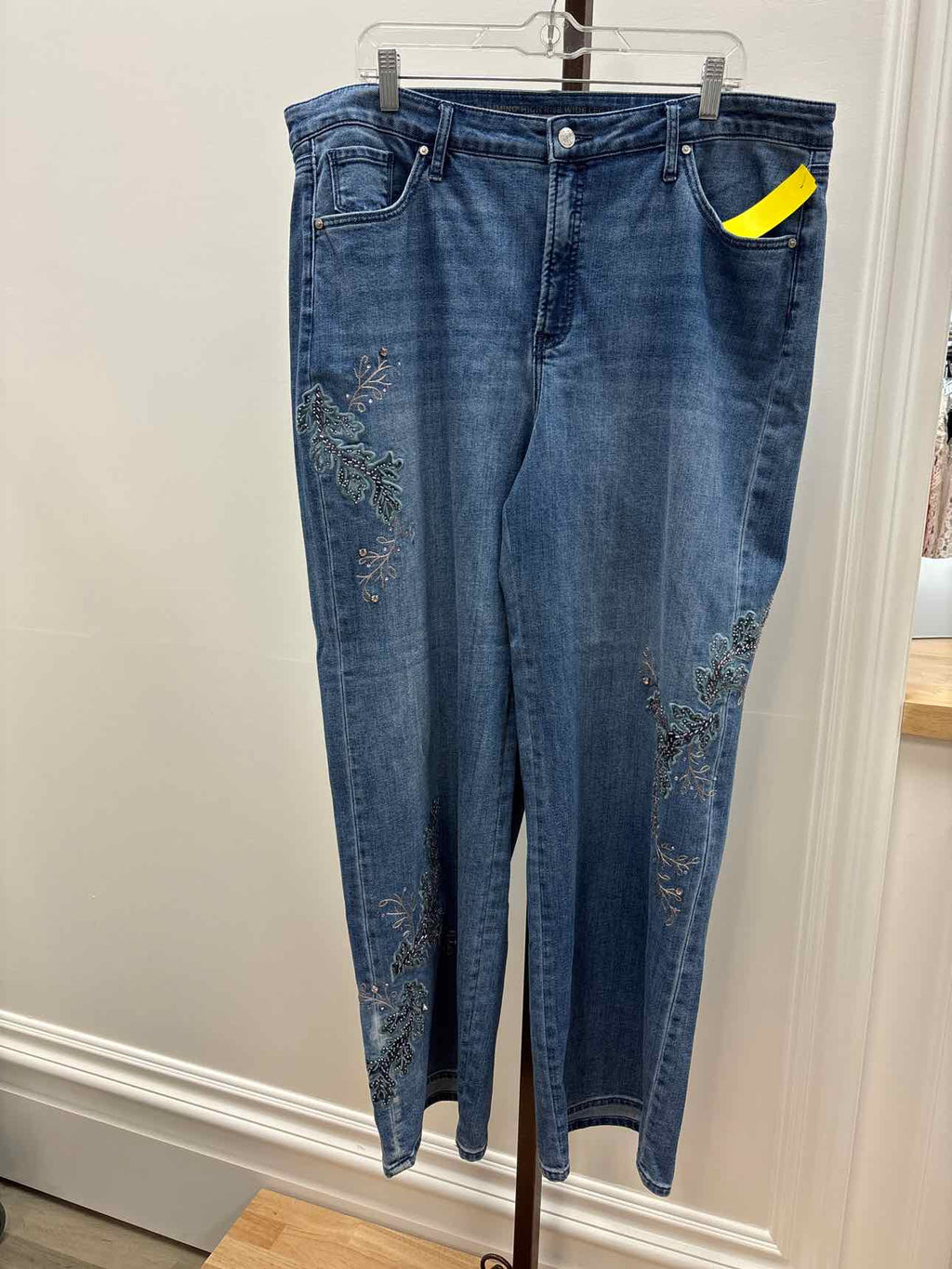Chico's Size 3.5 (18) Blue Denim Preloved Jeans