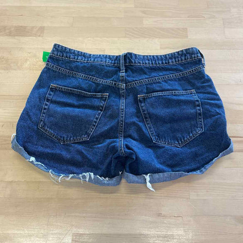 & Denim Women Size 8 Blue Denim Preloved Shorts