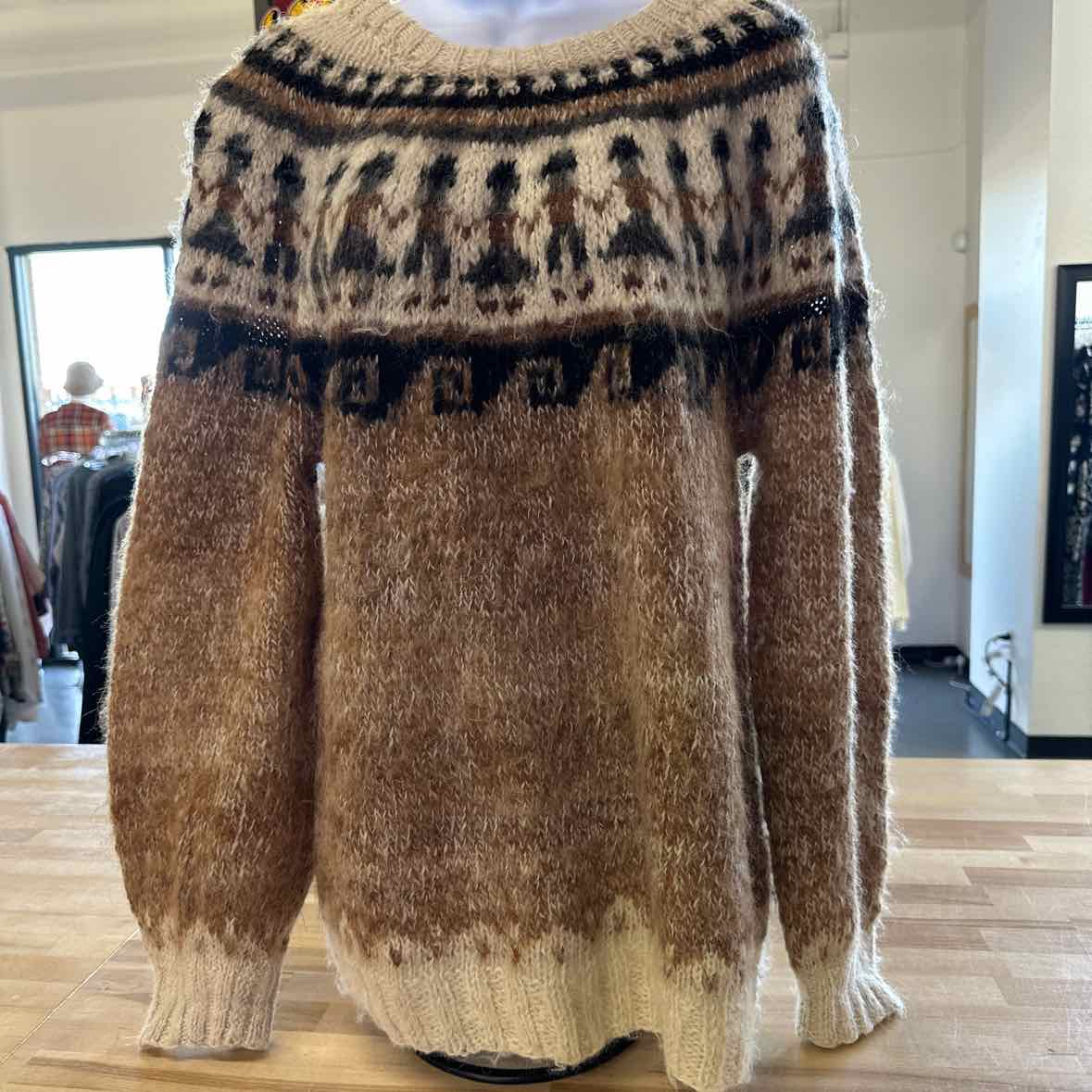 Alpaca Imports Size XL Brown Sweater