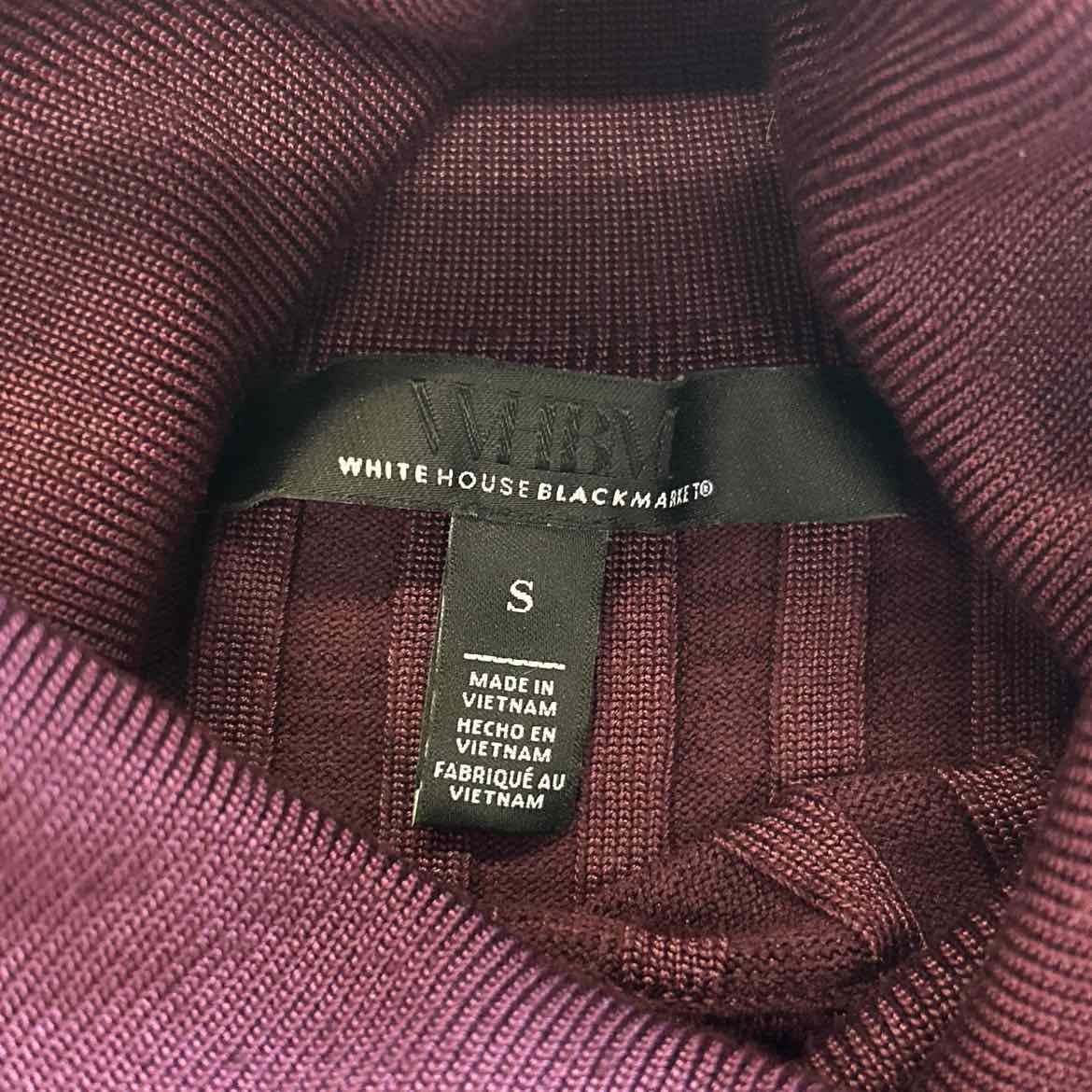 White House Black Market Size S Purple Preloved Sweater