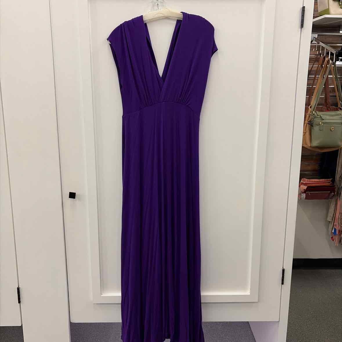 24/7 Size XL Purple Used Dress