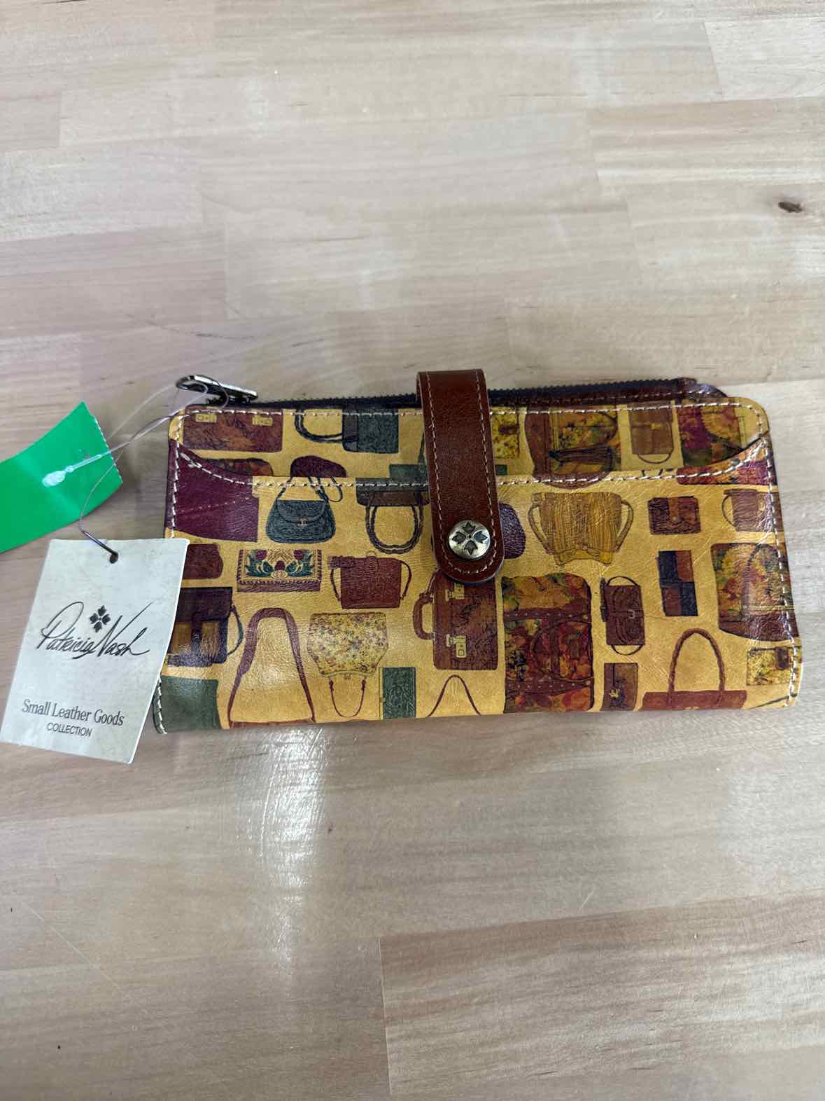 Patricia Nash Brown Leather Wallet