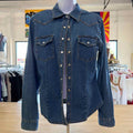 Blue Asphalt Size L Blue Cotton Preloved Jacket