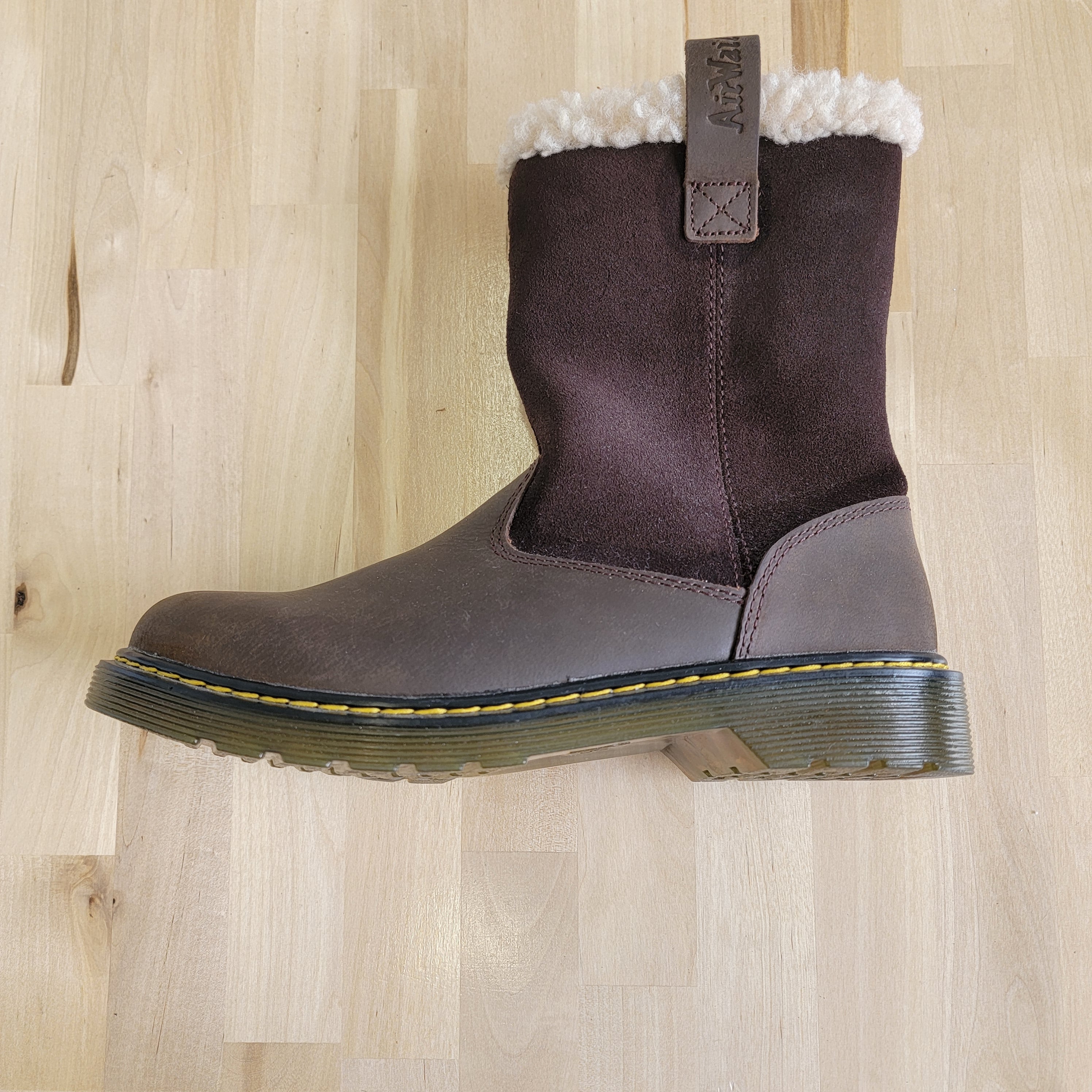 Dr Martens Shoe Size 6 Brown Leather Boots NWT