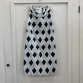 Talbots Size 4P Blue & White Preloved Dress