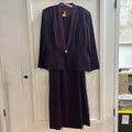 karen Miller Size 20 Purple Preloved 2 pc Dress Set