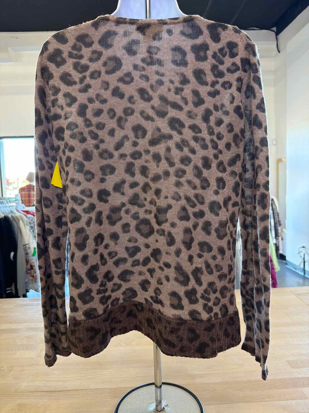 Philosophy Size L Brown Sweater