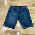 Calvin Klein Jeans Women Size 10 Blue Denim Preloved Shorts