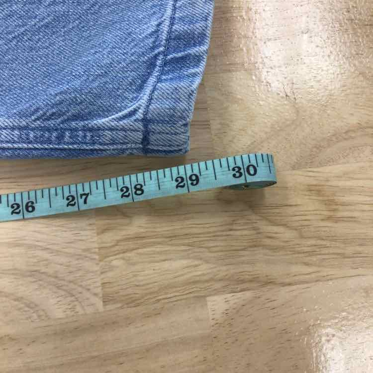Boss by Hugo Boss Size 27 Pleated Barrel-Leg Denim Pants - Denim