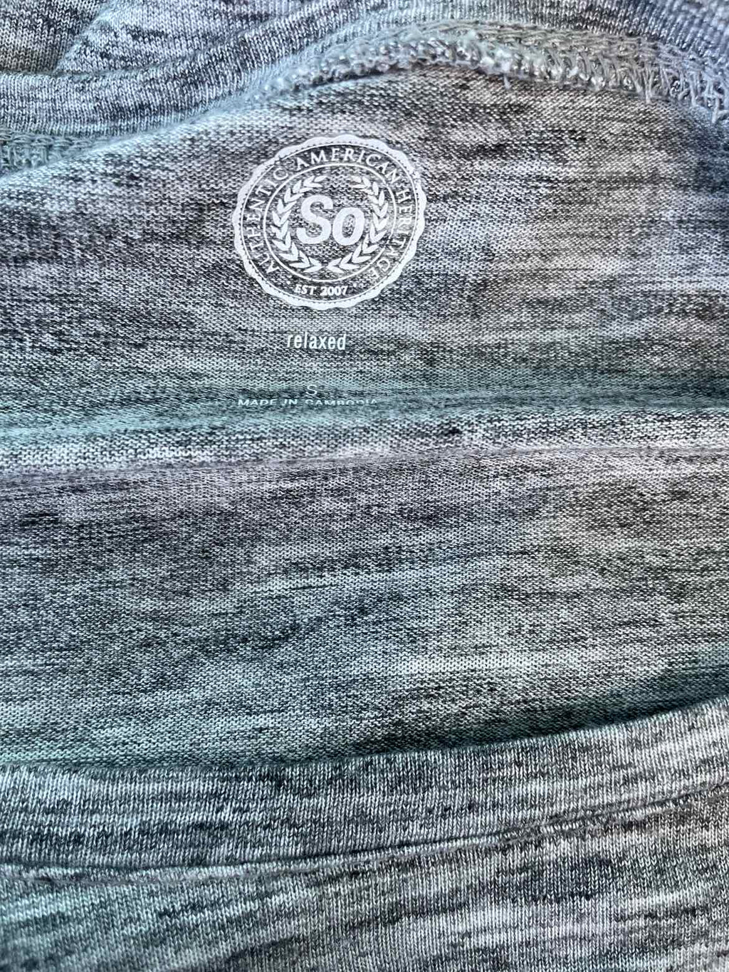 So Size S Gray T-shirt