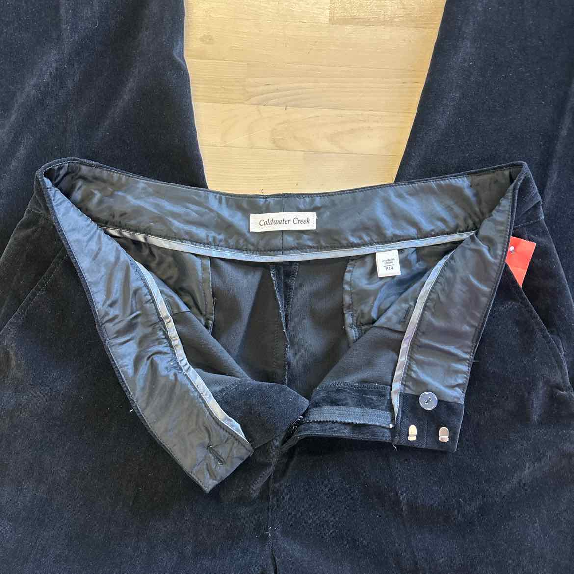 Coldwater Creek Size 14 Black Used Pants