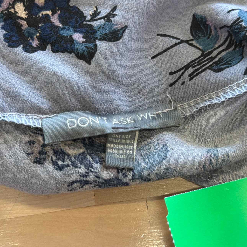 Don't Ask Why Size OS Gray Preloved Tank