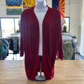 Maurices Size XXL Red Preloved Cardigan