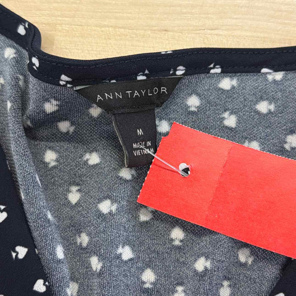 Ann Taylor Size M Blue Preloved Blouse