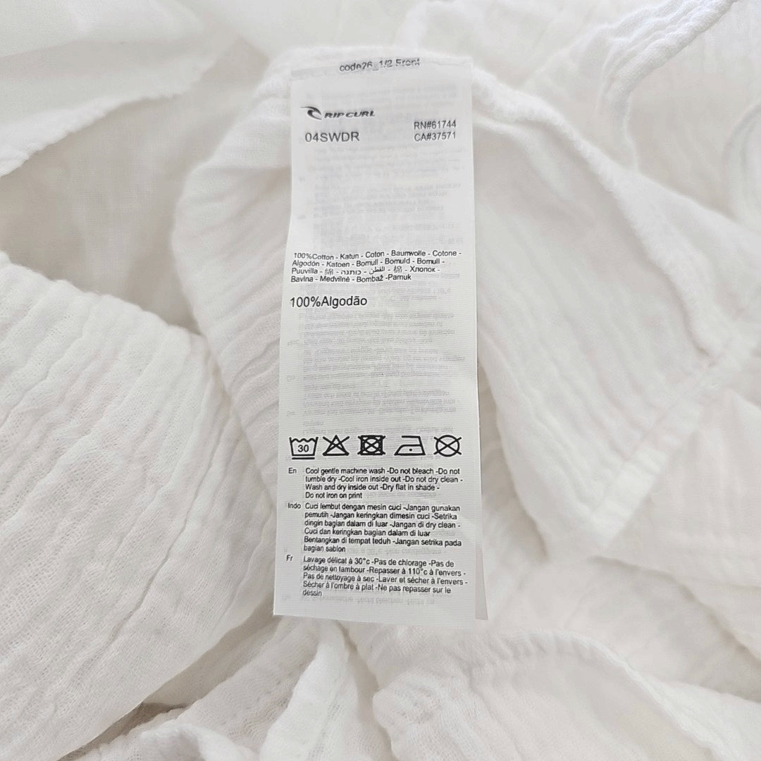 Rip Curl Size XS White New Dress