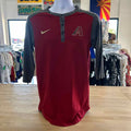 Nike Size S Red Gray Preloved MENS Long Sleeve Shirt