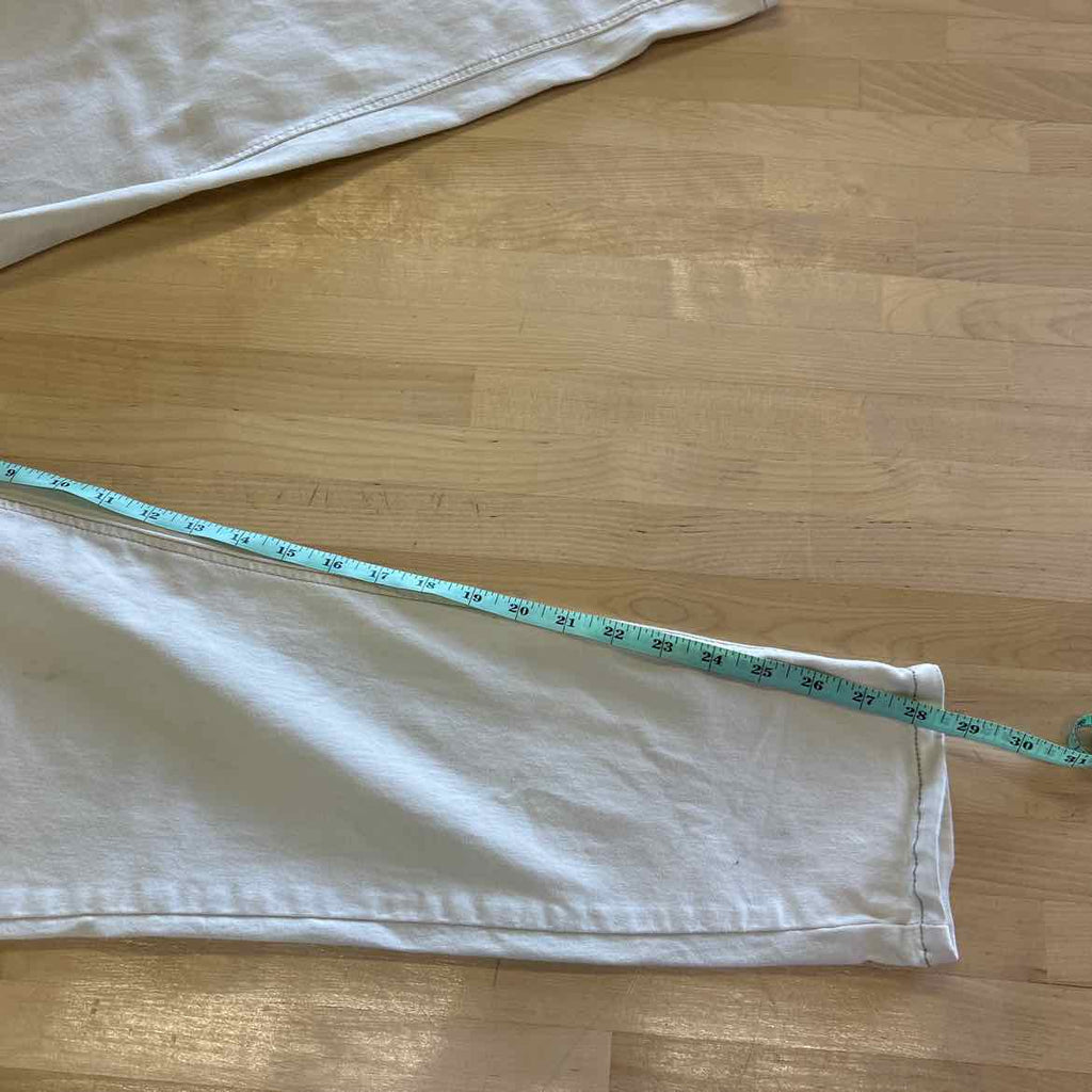 Maurices Size XL Off White Preloved Pants