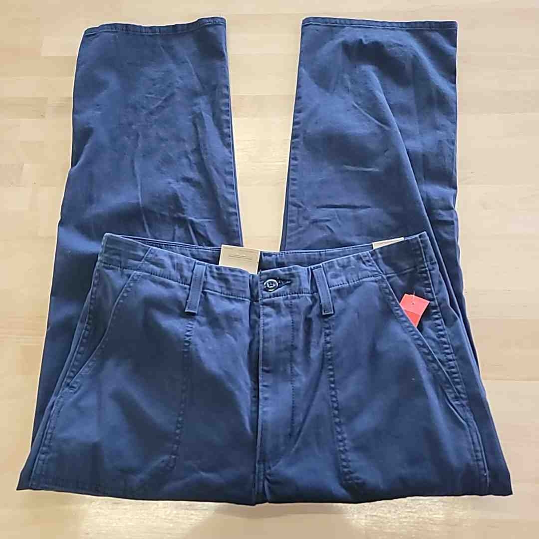 Levi's Size 14 Blue Surplus Straight Jeans Pants NWT
