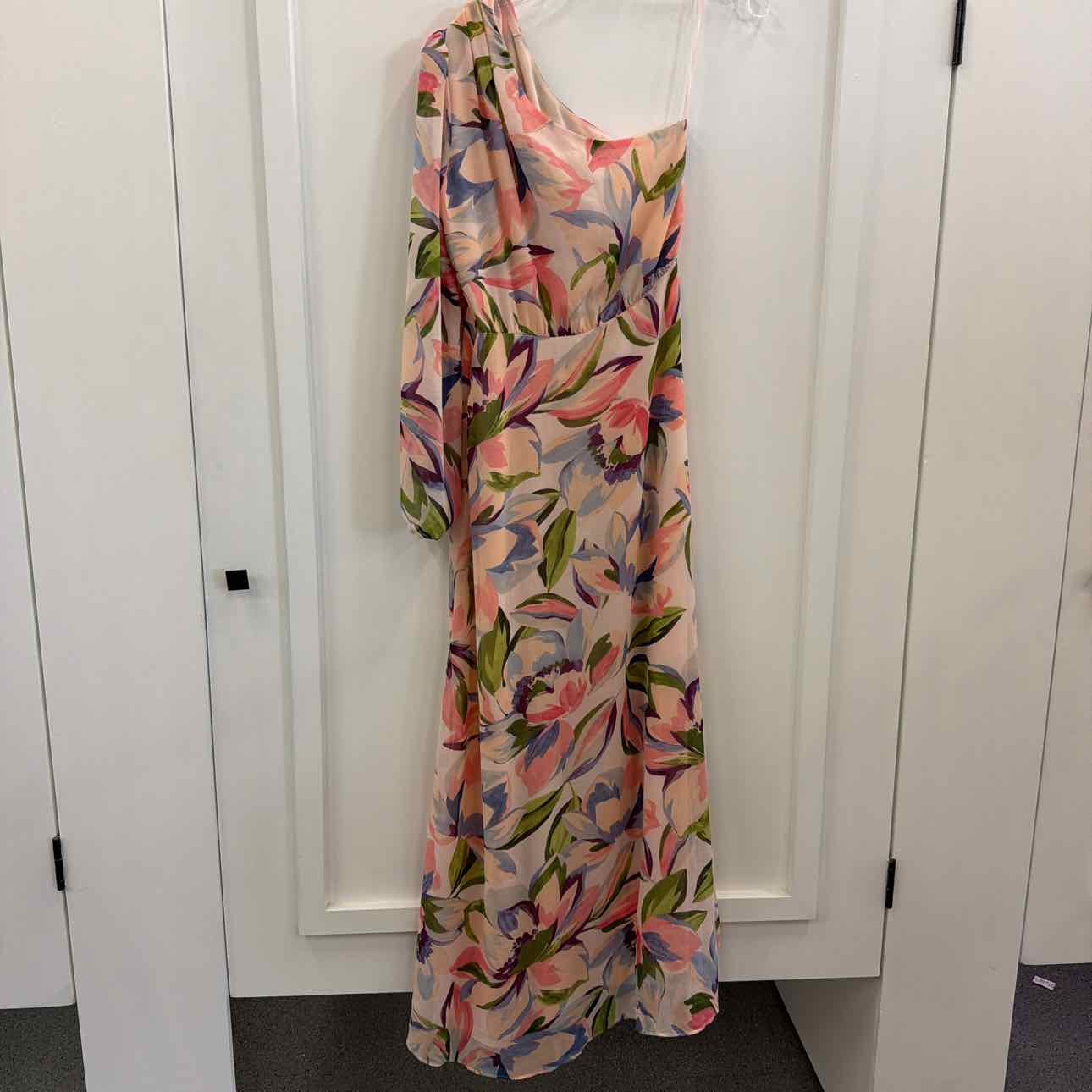 Astr the Label Women's Sandersonia One-Shoulder Maxi Dress - Pink Floral