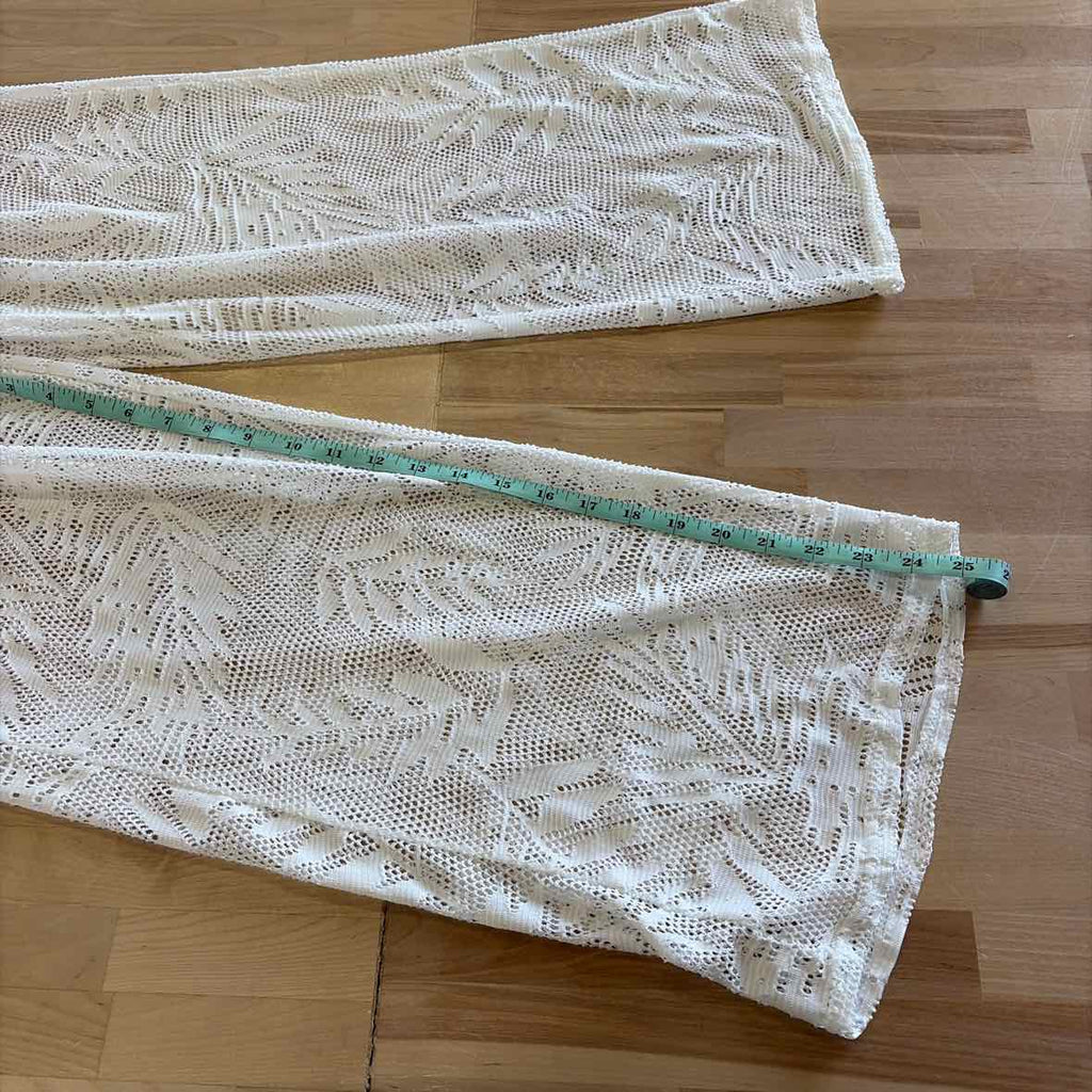 Alexa & Stella Size S White Lace Preloved Pants