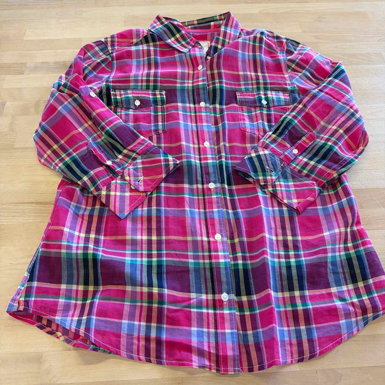 So Size XL Pink Preloved Button Down Shirt