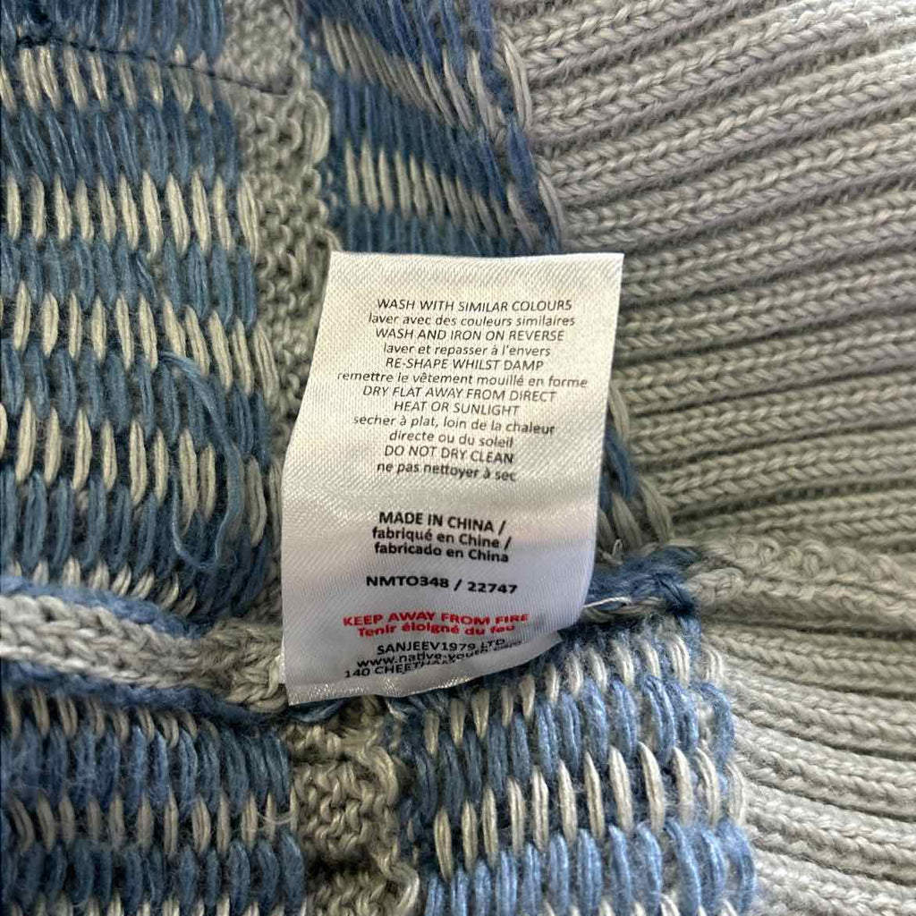 Native youth Size M Blue New MENS Vest