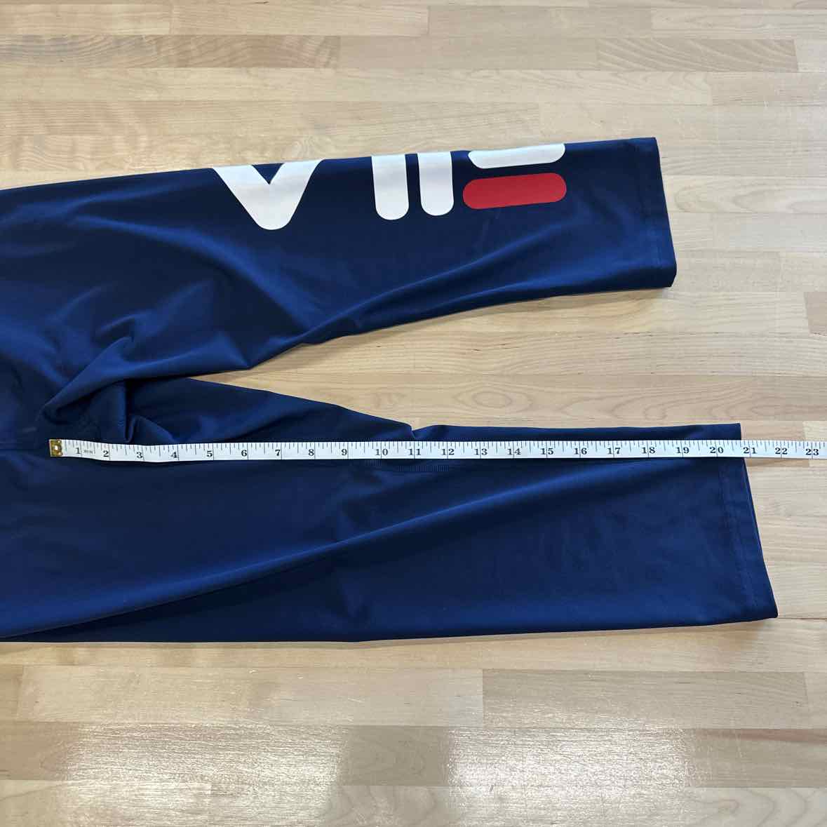 Fila Size L Blue Leggings