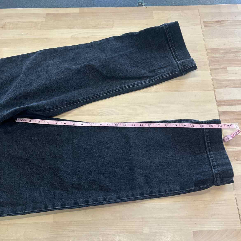 Levi's Size 31 Black Denim Preloved Jeans