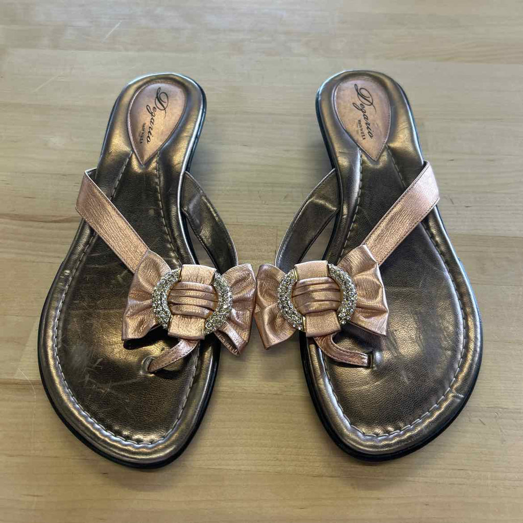Dezario Size 8 Pink Preloved Sandals