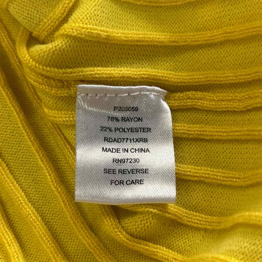 Almost Famous Size 2X Yellow Preloved Skirt