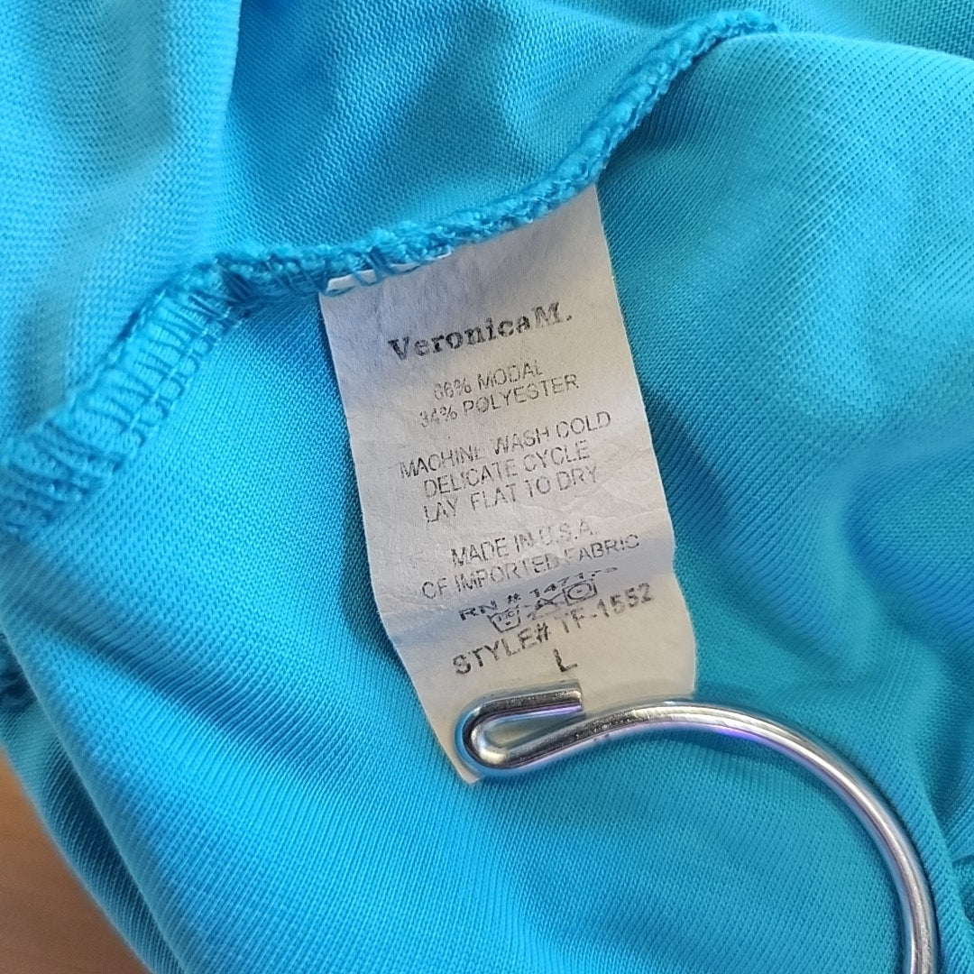 VeronicaM Size L Blue Preloved Sleeveless
