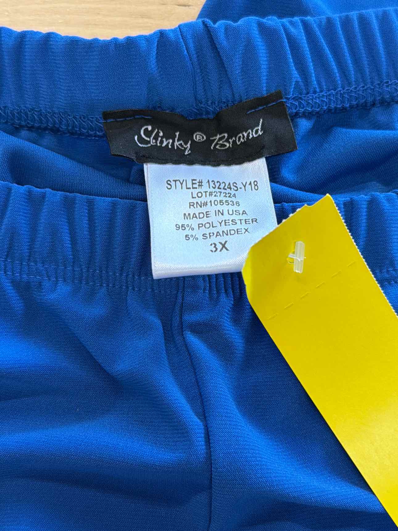 Slinky Brand Size 3X Blue 2 pc sets