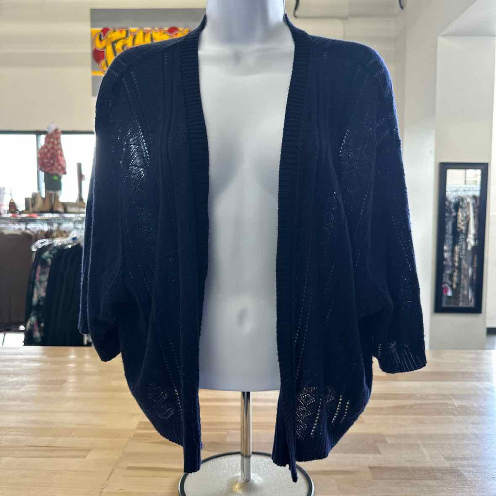 NY Collection Size OS Navy Cardigan