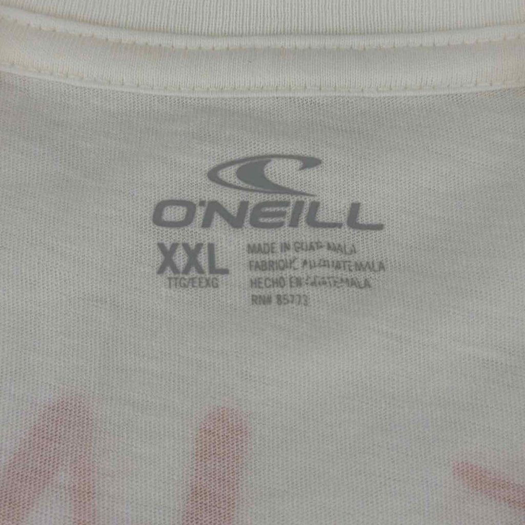 O'Neil Size XXL Byron Palms Cotton Crewneck T-Shirt