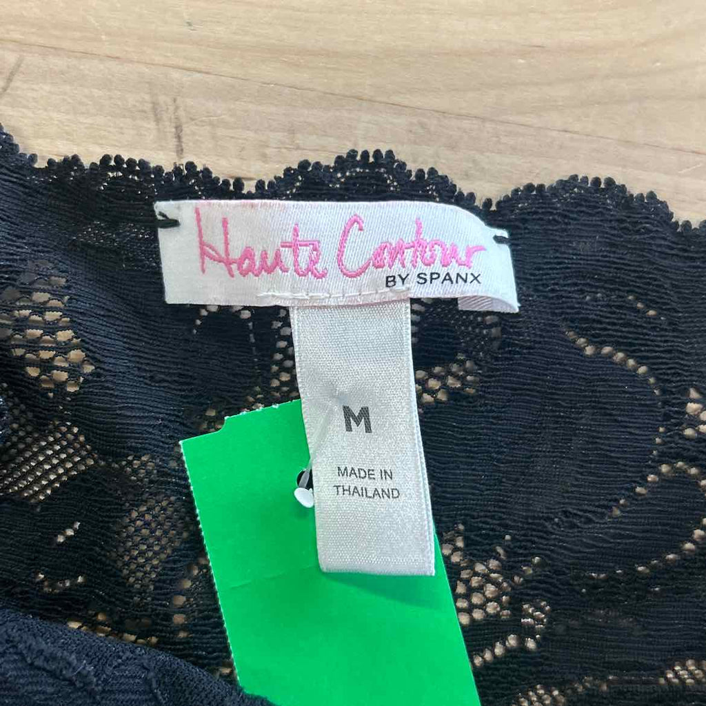 Spanx Size M Black Lace Preloved Tank